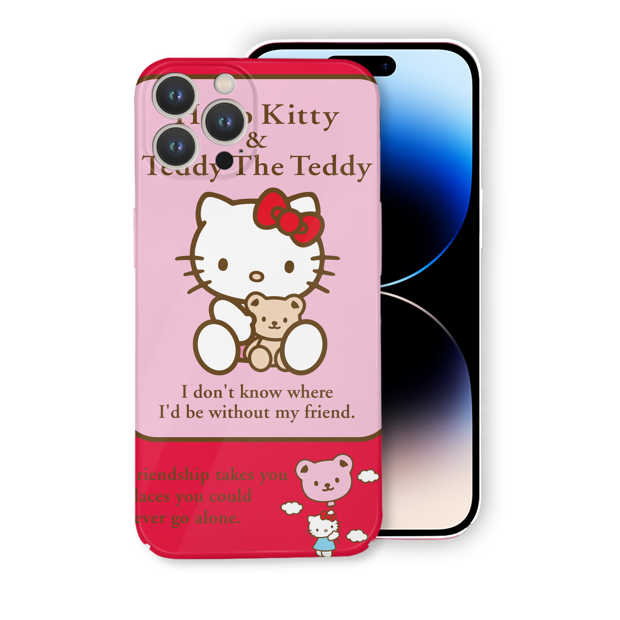 （画像用） Hello Kitty ハローキティ 【iPhone 14シリーズ対応】ハードケース